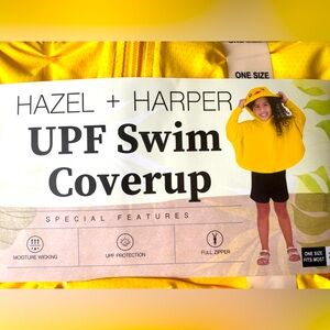 UPF Swim Cover Up Yellow Duck 2T - 4T for Kids